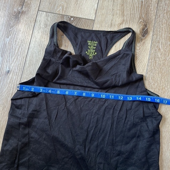 Sweaty Betty Mesh Black Cowl Neck Tank Top - Picture 8 of 9